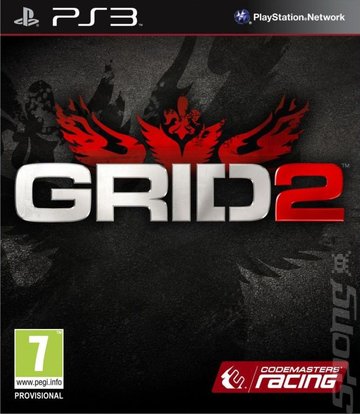 GRID 2 - PS3 Cover & Box Art