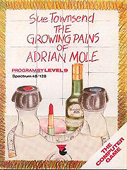 Growing Pains of Adrian Mole - Spectrum 48K Cover & Box Art