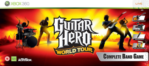 Guitar Hero World Tour - Xbox 360 Cover & Box Art