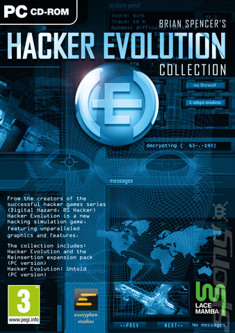 Hacker Evolution Collection - PC Cover & Box Art
