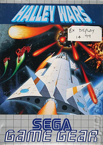Halley Wars - Game Gear Cover & Box Art