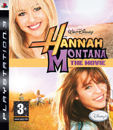 Hannah Montana: The Movie Game - PS3 Cover & Box Art