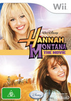 Hannah Montana: The Movie Game - Wii Cover & Box Art