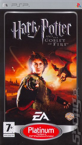 Harry Potter and the Goblet of Fire - PSP Cover & Box Art