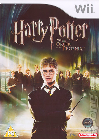 Harry Potter and the Order of the Phoenix - Wii Cover & Box Art
