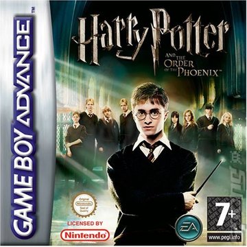 Harry Potter and the Order of the Phoenix - GBA Cover & Box Art