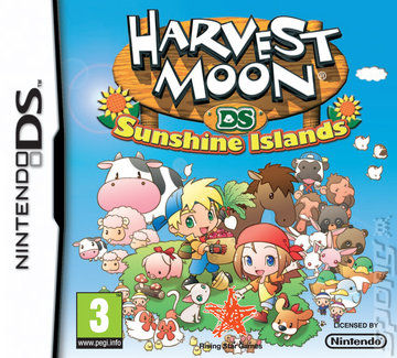 Harvest Moon: Sunshine Islands - DS/DSi Cover & Box Art