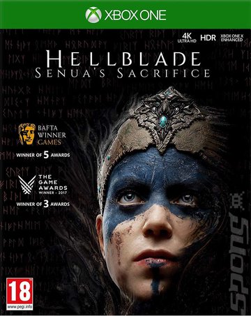 Hellblade: Senua's Sacrifice - Xbox One Cover & Box Art