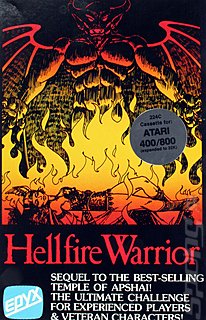 Hellfire Warrior (Atari 400/800/XL/XE)
