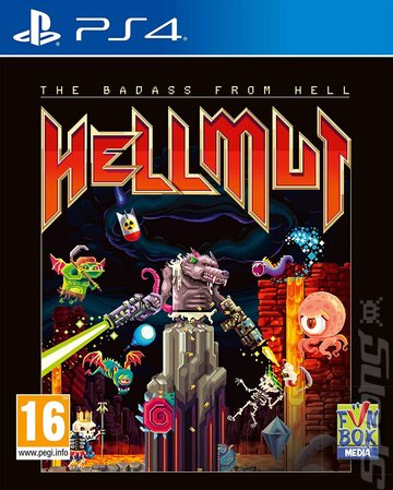 Hellmut: The Badass from Hell - PS4 Cover & Box Art