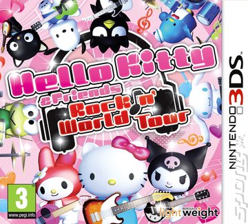 Hello Kitty & Friends: Rockin' World Tour - 3DS/2DS Cover & Box Art