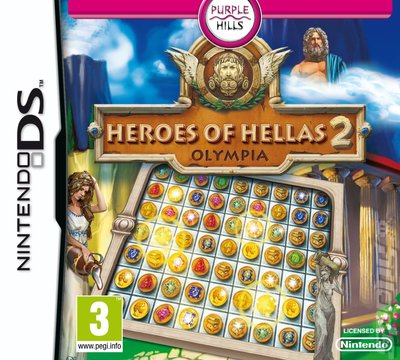 Heroes of Hellas 2: Olympia - DS/DSi Cover & Box Art