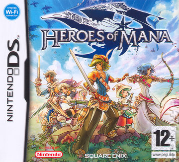Heroes of Mana - DS/DSi Cover & Box Art
