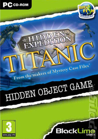 Hidden Expedition: Titanic - PC Cover & Box Art