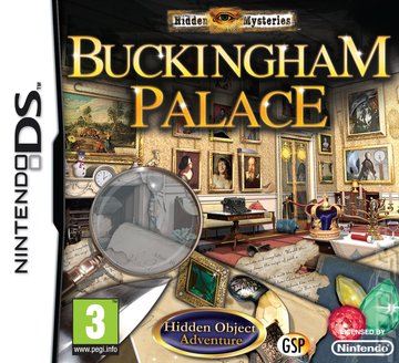 Hidden Mysteries: Buckingham Palace - DS/DSi Cover & Box Art