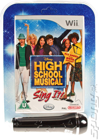 High School Musical: Sing It! - Wii Cover & Box Art