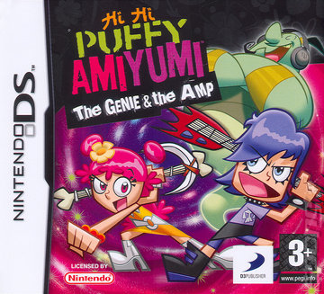 Hi Hi Puffy AmiYumi: The Genie & the Amp - DS/DSi Cover & Box Art