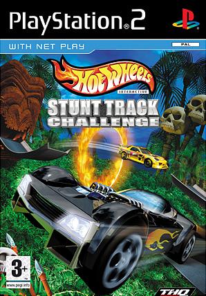 Hot Wheels: Stunt Track Challenge - PS2 Cover & Box Art