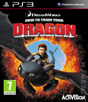 How to Train Your Dragon - PS3 Cover & Box Art