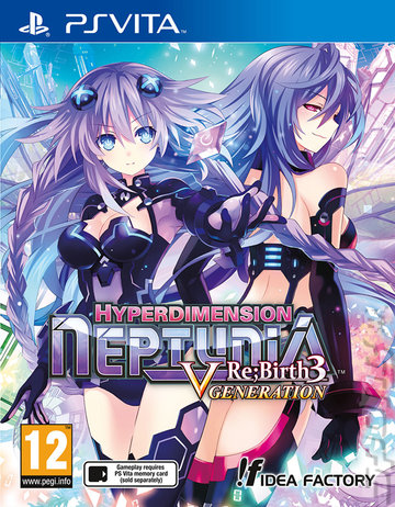Hyperdimension Neptunia� Re;Birth3: V Generation - PSVita Cover & Box Art