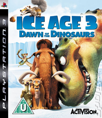 Ice Age: Dawn of the Dinosaurs - PS3 Cover & Box Art