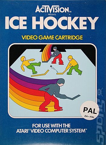 Ice Hockey - Atari 2600/VCS Cover & Box Art
