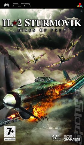 IL-2 Sturmovik: Birds of Prey - PSP Cover & Box Art