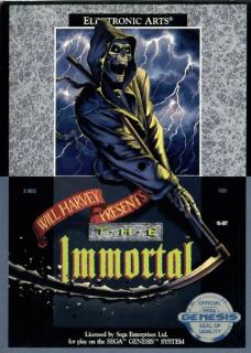 Immortal - Sega Megadrive Cover & Box Art