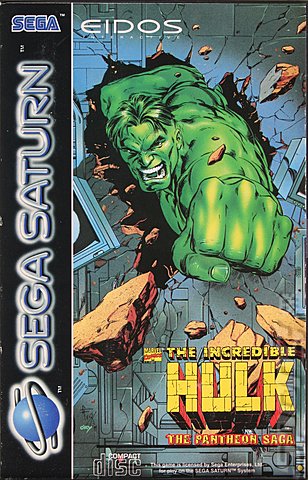 Incredible Hulk: The Pantheon Saga - Saturn Cover & Box Art