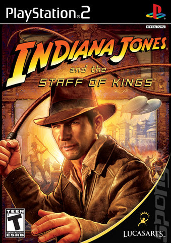 Indiana Jones and the Staff of Kings - PS2 Cover & Box Art