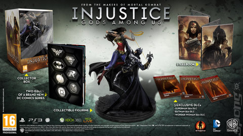 Injustice: Gods Among Us - PS3 Cover & Box Art