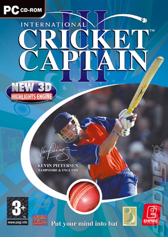 International Cricket Captain III - PC Cover & Box Art