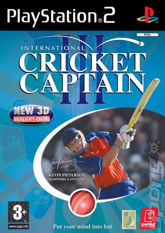 International Cricket Captain III - PS2 Cover & Box Art