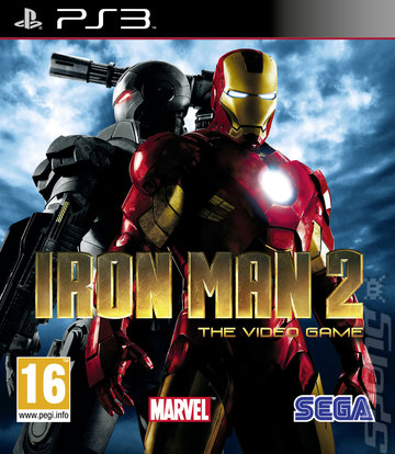 Iron Man 2 - PS3 Cover & Box Art