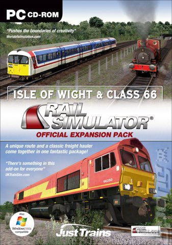 Isle of Wight & Class 66 - PC Cover & Box Art