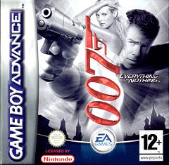 007: Everything or Nothing  - GBA Cover & Box Art
