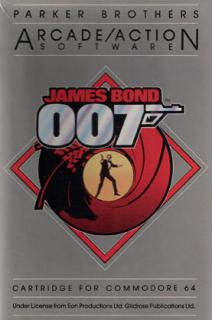 James Bond 007 - C64 Cover & Box Art