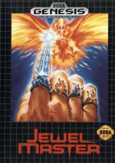 Jewel Master - Sega Megadrive Cover & Box Art