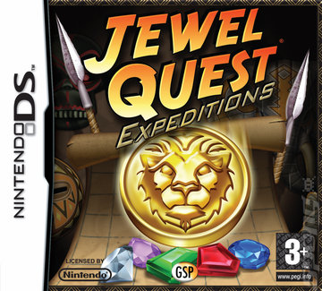 Jewel Quest Expeditions - DS/DSi Cover & Box Art