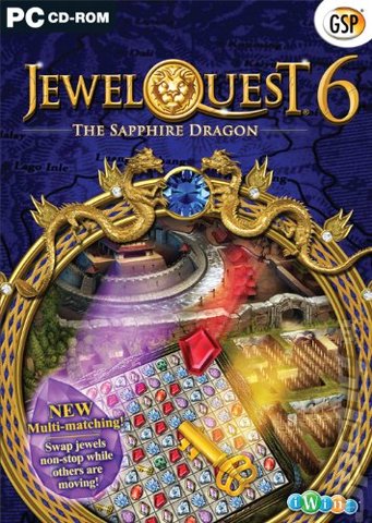 Jewel Quest: The Sapphire Dragon - PC Cover & Box Art
