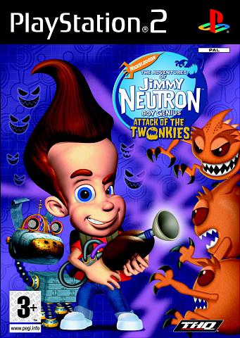 Jimmy Neutron: Attack of the Twonkies - PS2 Cover & Box Art