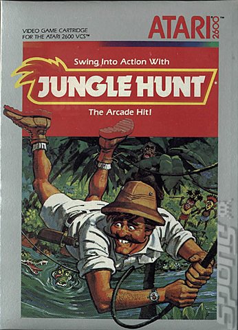 Jungle Hunt - Atari 2600/VCS Cover & Box Art