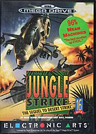 Jungle Strike - Sega Megadrive Cover & Box Art