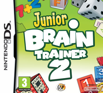 Junior Brain Trainer 2 - DS/DSi Cover & Box Art