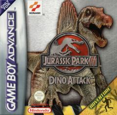 Jurassic Park III Dino Attack - GBA Cover & Box Art