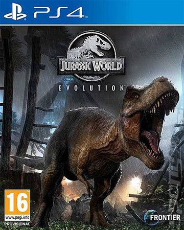 Jurassic World Evolution - PS4 Cover & Box Art