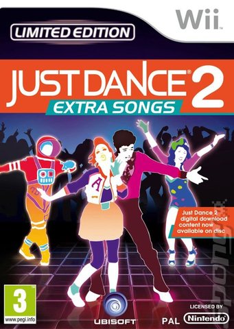 Just Dance 2: Extra Songs - Wii Cover & Box Art