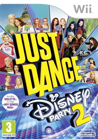 Just Dance: Disney Party 2 - Wii Cover & Box Art