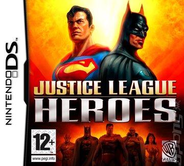 Justice League Heroes - DS/DSi Cover & Box Art