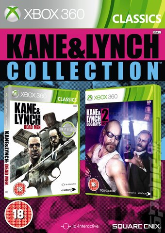 Kane & Lynch Collection - Xbox 360 Cover & Box Art
